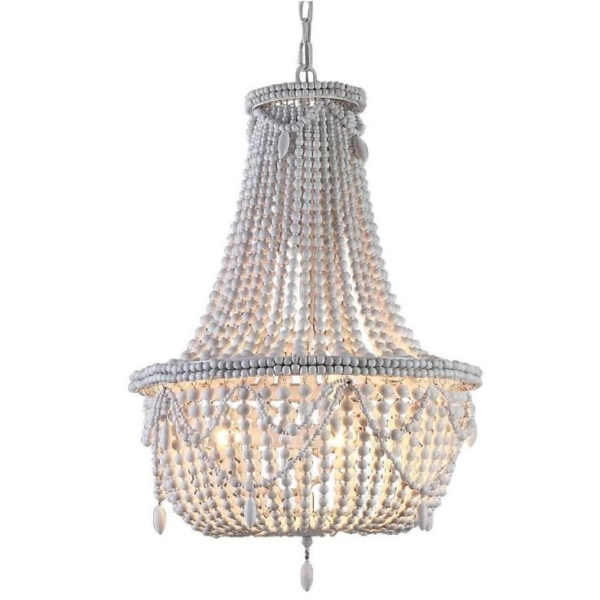 Beaded chandelier