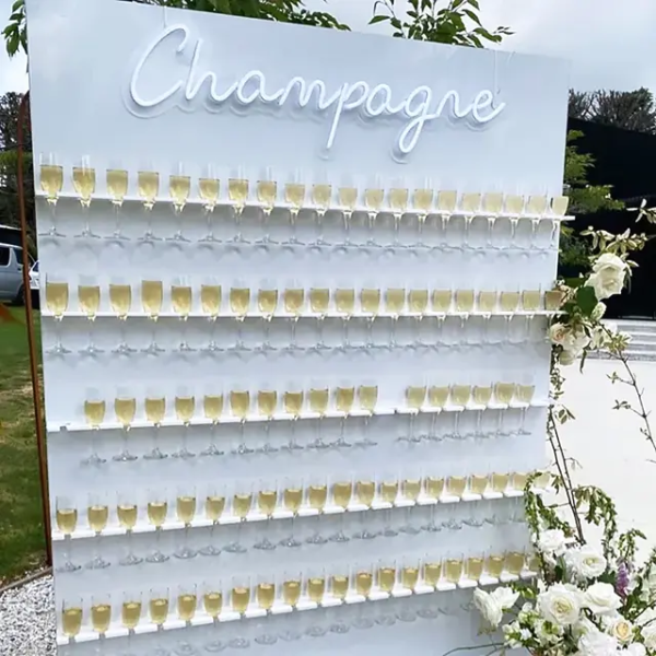 Champagne wall
