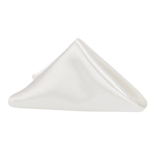 Lamour Satin Napkin Ivory