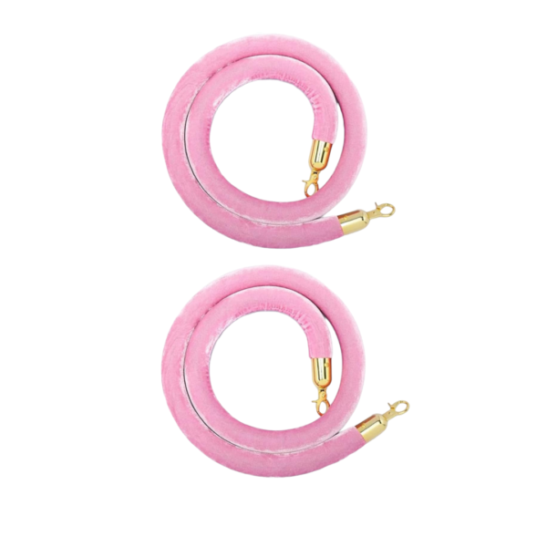 Stanchion Ropes Pink