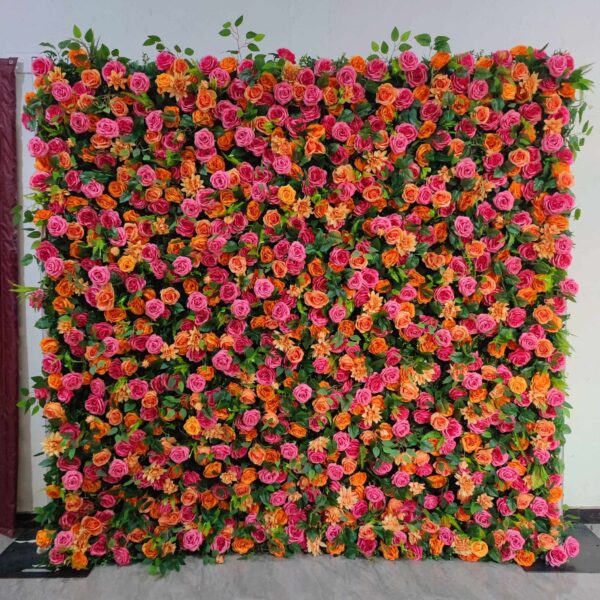Mandarin Flower Wall